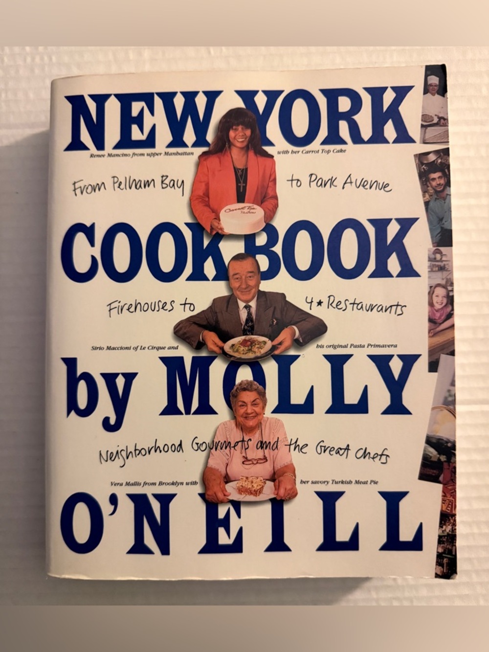 New York Cookbook by Molly O’Neill Softcover Recipe Collection Cookery Book